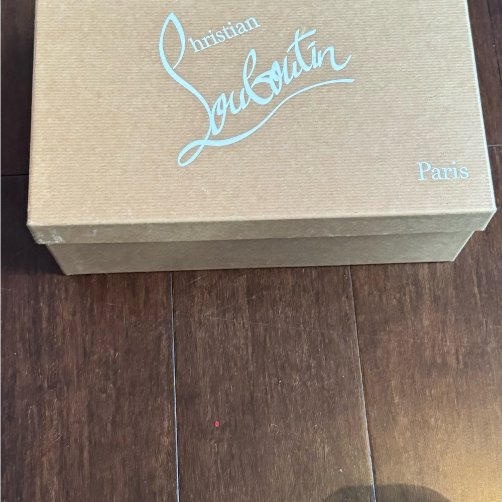 Christian Louboutins Pigalle Follies 100 size 36.5 black NWOT - Picture 4 of 7